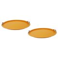 Come 8619E SAFF S-2 Enameled Galvanized Steel French Tray - Set of 2 CO2437705